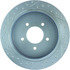 227.65059L by CENTRIC - Select Sport Drilled & Slotted Rotor, Left