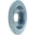 227.65059R by CENTRIC - Select Sport Drilled & Slotted Rotor, Right