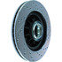 227.65080R by CENTRIC - Select Sport Drilled & Slotted Rotor, Right