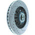 227.65081R by CENTRIC - Select Sport Drilled & Slotted Rotor, Right