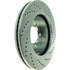 227.65091R by CENTRIC - Select Sport Drilled & Slotted Rotor, Right