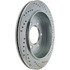 Centric 227.65095L Disc Brake Rotor Select Sport Drilled & Slotted Rotor, Left