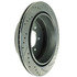 227.65102R by CENTRIC - Select Sport Drilled & Slotted Rotor, Right