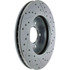 227.65107R by CENTRIC - Select Sport Drilled & Slotted Rotor, Right