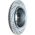 227.65135R by CENTRIC - Select Sport Drilled & Slotted Rotor, Right