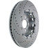 227.65136L by CENTRIC - Select Sport Drilled & Slotted Rotor, Left