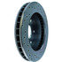 227.66009R by CENTRIC - Select Sport Drilled & Slotted Rotor, Right