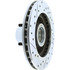 227.66017L by CENTRIC - Select Sport Drilled & Slotted Rotor, Left