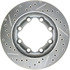 227.66026L by CENTRIC - Select Sport Drilled & Slotted Rotor, Left