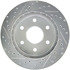 227.66040L by CENTRIC - Select Sport Drilled & Slotted Rotor, Left