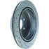 227.66041R by CENTRIC - Select Sport Drilled & Slotted Rotor, Right