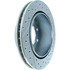 227.66043R by CENTRIC - Select Sport Drilled & Slotted Rotor, Right