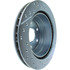 227.66045R by CENTRIC - Select Sport Drilled & Slotted Rotor, Right