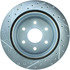 227.66045L by CENTRIC - Select Sport Drilled & Slotted Rotor, Left