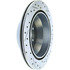 227.66052R by CENTRIC - Select Sport Drilled & Slotted Rotor, Right