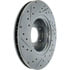Centric 227.66053L Disc Brake Rotor Select Sport Drilled & Slotted Rotor, Left