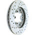 227.66056L by CENTRIC - Select Sport Drilled & Slotted Rotor, Left