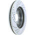 227.66057L by CENTRIC - Select Sport Drilled & Slotted Rotor, Left