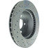 227.67022R by CENTRIC - Select Sport Drilled & Slotted Rotor, Right