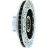 227.67028R by CENTRIC - Select Sport Drilled & Slotted Rotor, Right