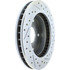 227.67029L by CENTRIC - Select Sport Drilled & Slotted Rotor, Left