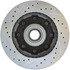 Centric 227.67030L Disc Brake Rotor and Hub Assembly Select Sport Drilled & Slotted Rotor, Left