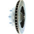 Centric 227.67030R Disc Brake Rotor and Hub Assembly Select Sport Drilled & Slotted Rotor, Right