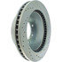 227.67046R by CENTRIC - Select Sport Drilled & Slotted Rotor, Right