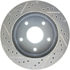 Centric 227.67048L Disc Brake Rotor Select Sport Drilled & Slotted Rotor, Left