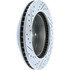 227.67050L by CENTRIC - Select Sport Drilled & Slotted Rotor, Left