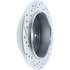 227.67067L by CENTRIC - Select Sport Drilled & Slotted Rotor, Left