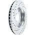227.67069L by CENTRIC - Select Sport Drilled & Slotted Rotor, Left