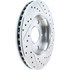 227.67069R by CENTRIC - Select Sport Drilled & Slotted Rotor, Right