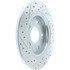 227.67071L by CENTRIC - Select Sport Drilled & Slotted Rotor, Left