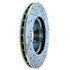 227.99084R by CENTRIC - Select Sport Drilled & Slotted Rotor, Right