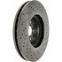 228.35068 by CENTRIC - C-Tek Standard Drilled Brake Rotor