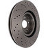 228.35095 by CENTRIC - C-Tek Standard Drilled Brake Rotor