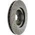 228.35099 by CENTRIC - C-Tek Standard Drilled Brake Rotor