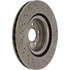 228.35126 by CENTRIC - C-Tek Standard Disc Brake Rotor - Drilled, 13.77 in. Outside Diameter
