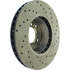 128.34021R by CENTRIC - Cross Drilled Rotor