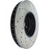 Centric 128.34031R Disc Brake Rotor Cross Drilled Rotor