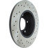 128.34040R by CENTRIC - Cross Drilled Rotor