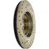 Centric 128.34043L Disc Brake Rotor Cross Drilled Rotor