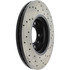 Centric 128.61088CR Disc Brake Rotor Sportstop Cryo Sport Drilled Rotor, Right
