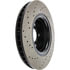 Centric 128.61112CL Disc Brake Rotor Sportstop Cryo Sport Drilled Rotor, Left