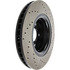 128.61112R by CENTRIC - Sport Cross Drilled Brake Rotor, Right