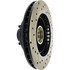 128.62002L by CENTRIC - Sport Cross Drilled Brake Rotor, Left