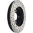Centric 128.62056CR Disc Brake Rotor Sportstop Cryo Sport Drilled Rotor, Right