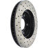 Centric 128.62056R Disc Brake Rotor Cross Drilled Rotor