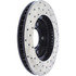 Centric 128.62056L Disc Brake Rotor Cross Drilled Rotor